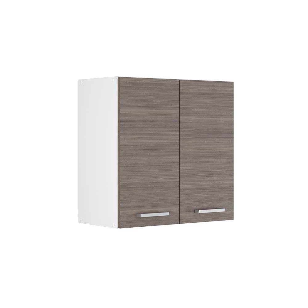 Vicco Wall cabinet Raul, Noble gray, 60 cm, for flexible combination within modular kitchen systems — image 1