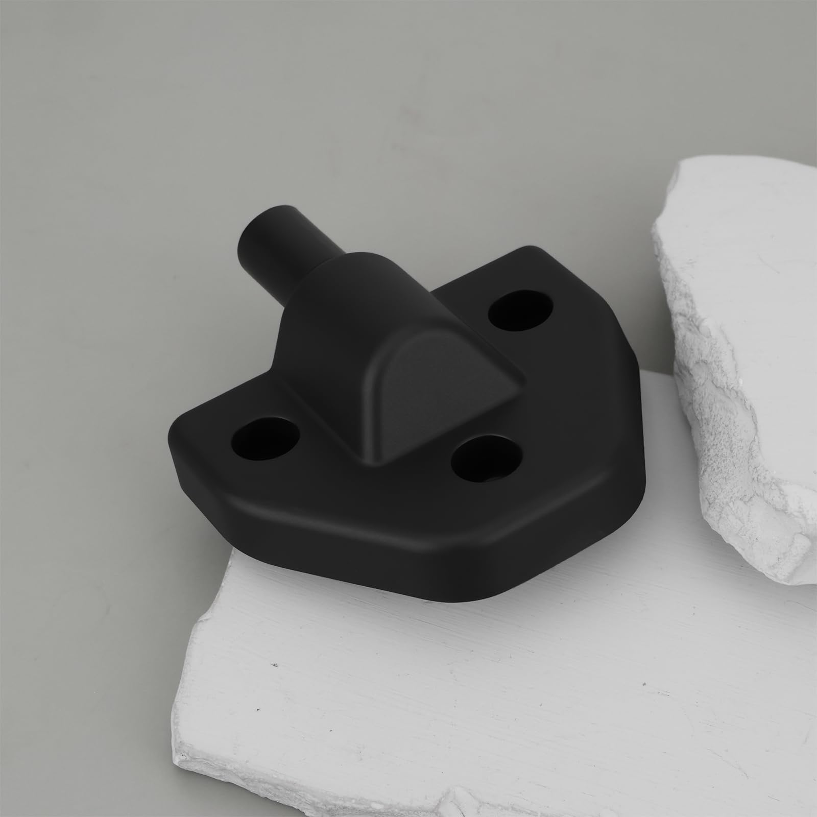1x Support de Roulement Gauche pour Cache-Bagages de Coffre de Voiture 9Y3867777A1E0 Compatible avec Porsche Cayenne 18-24 Plastique Noir