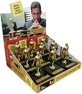 Boston America The Office Dundie Awards Cherry Flavored Candy, 0.8 Ounce Tin - 9 Count Display Box