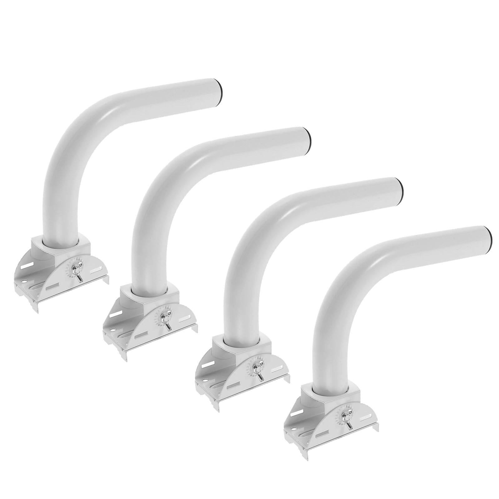 4 Piezas Soporte de Antena de Acero Inoxidable para Puente Inalámbrico Montaje Pared Resistente la Intemperie para Hogares y Camiones