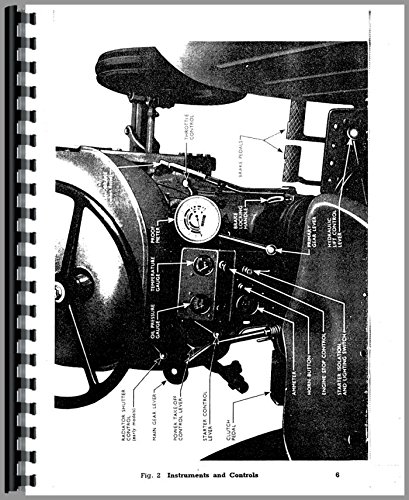 Ford New Major Tractor Operators Manual      Plastic Comb
