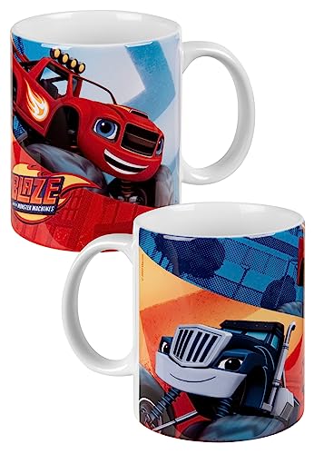 Blaze und die Monster Machines Tasse pour enfant en porcelaine Motif Monster truck 320 ml