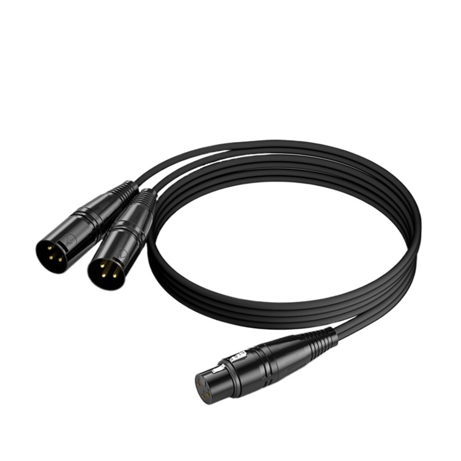 Cavo Audio XLR 1 a 2 XLR Femmina a 2 XLR Maschio a 2 XLR Femmina Cavo 0,5 m 1 m 2 m 3 m 5 m 8 m(Male to 2 Female,3m)