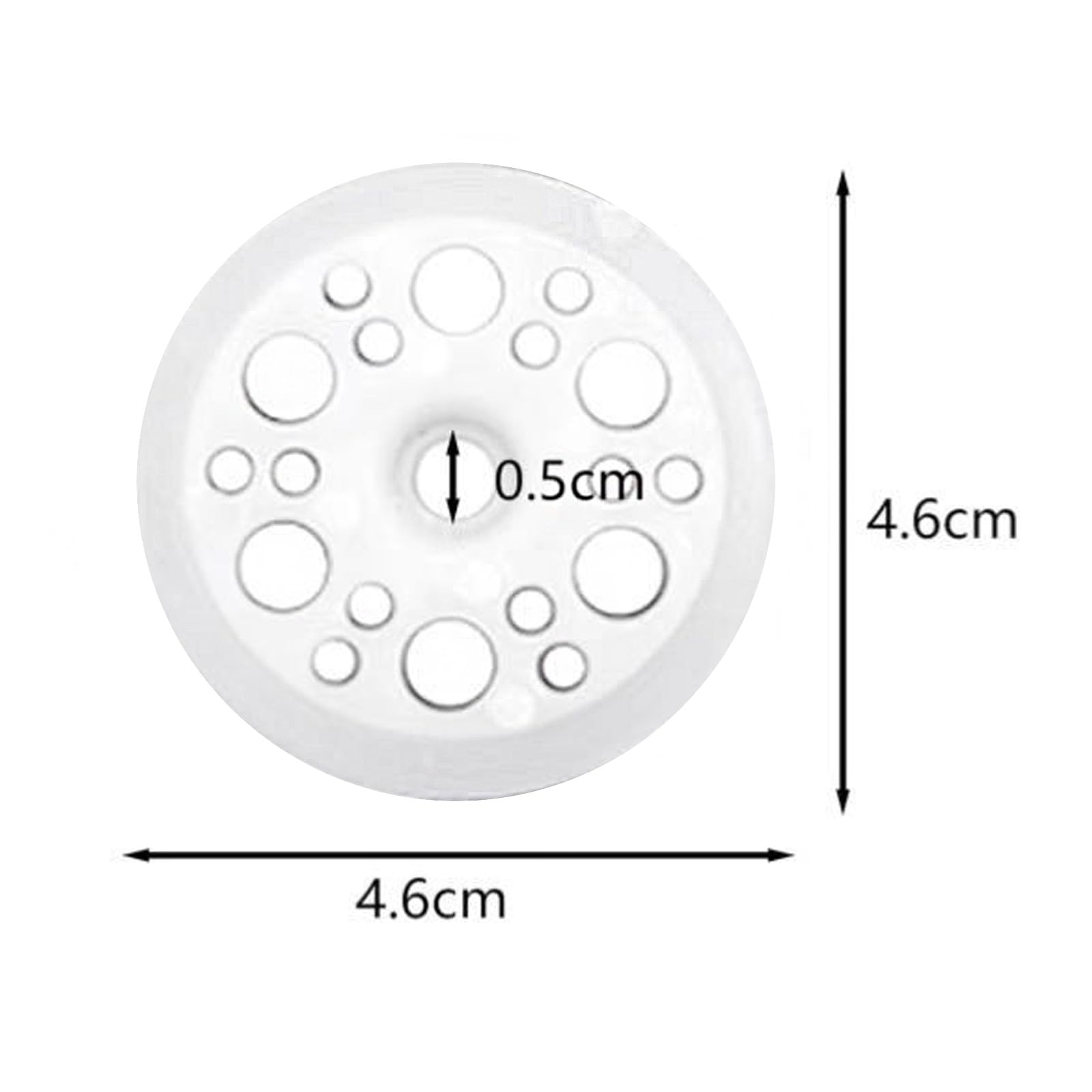 Piatti isolanti, 100 rondelle in plastica PP da 46 mm, piastre in schiuma, dischi in plastica per fissaggio e supporto di pannelli isolanti in schiuma
