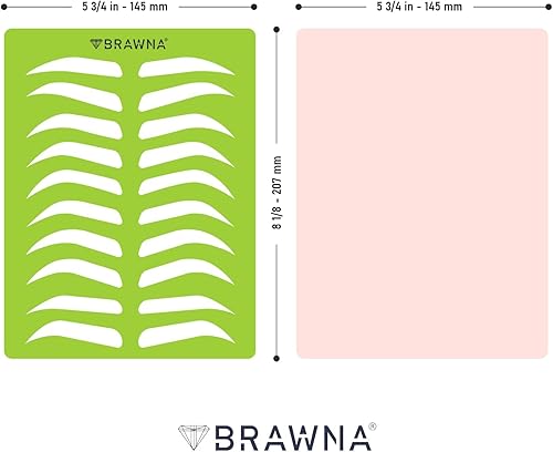 Miniatura 10 de BRAWNA Plantilla de práctica de tatuaje de rubor labial con piel de práctica rosa  Plantilla de rubor labial para tatuaje de labios  Suministros de