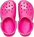 Crocs Unisex-Adult Classic Sparkly Clog, Pink Crush, 7 Women/5 Men