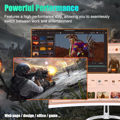 Image of All-in-One Desktop Computer PC, I3-8100T 16GB RAM 512GB SSD