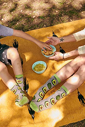 Oooh Yeah Youth Kids Crazy Funny Novertly Crew Socks (Avocado Life) #TOP4
