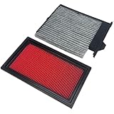 Engine & Cabin Air Filter Fit for Nissan Versa L4 1.8L Replace 16546-ED000 27891-EL00A 16546ED000