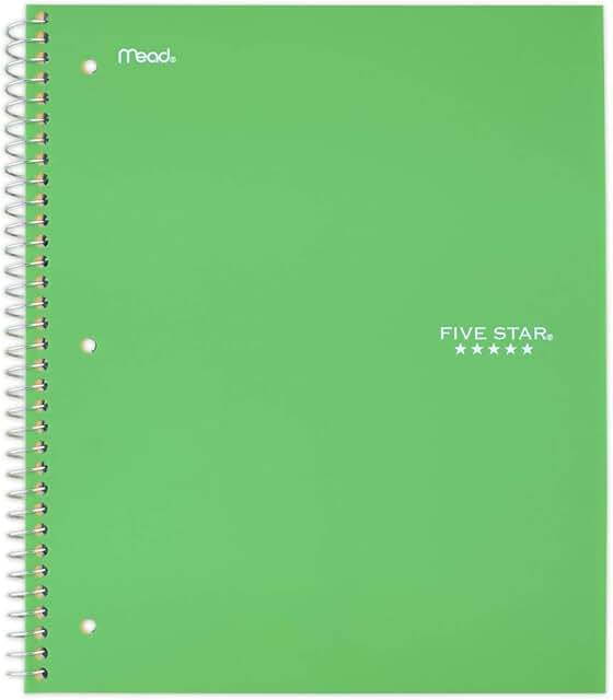 notebook with tear out pages