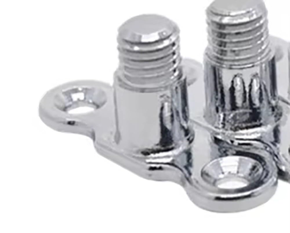 Soporte tubo latón M10 rosca macho/hembra
