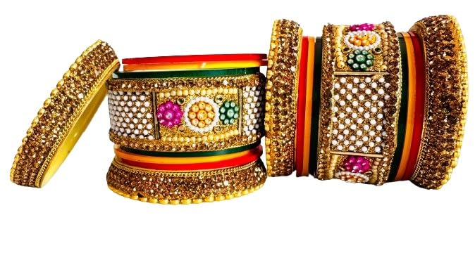 See full amazon price history chart for NAGLAXMI JEWELLERY Rajwadi Chuda Bridal Dulhan Chuda Fashion Jewellery Chuda Set for Women & Girls SIZE(2.2,2.4,2.6,2.8) NAGLAXMI JEWELLERY Rajwadi Chuda Bridal Dulhan Chuda Fashion Jewellery Chuda Set for Women & Girls SIZE(2.2,2.4,2.6,2.8) (B0D4VLPZWR) Amazon Price History, Amazon Price Tracker