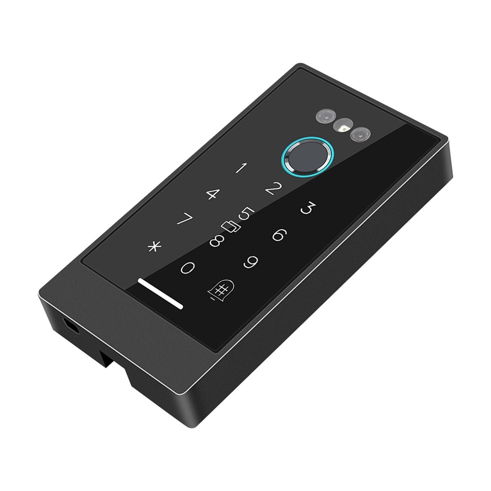 Kontroler inteligentnego zamka z rozpoznawaniem twarzy, klawiatura kontroli dostępu, biometryczny czytnik linii papilarnych, koncentrator Wi-Fi, Europejski standard dopasowania(H3D Bluetooth)