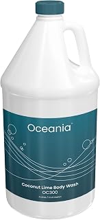 Wholesale Gallon Body Wash | Deep Cleansing & Moisturizing Coconut Lime Fragrance Body Wash, Perfect For Gyms, Hotels, Salons & Spas | 100% Vegan & Cruelty Free | Single Gallon Refill