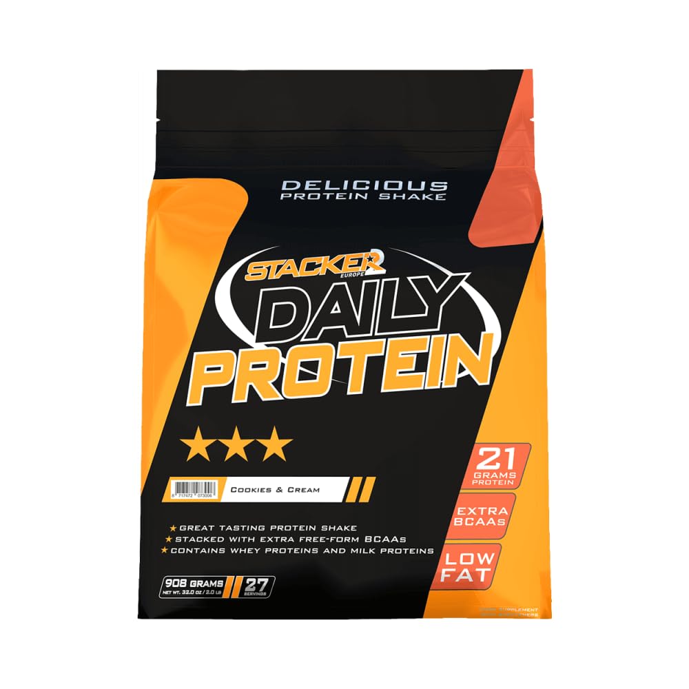Stacker2 Daily Protein (908g) Vanilla - Białka - Mieszanka białek