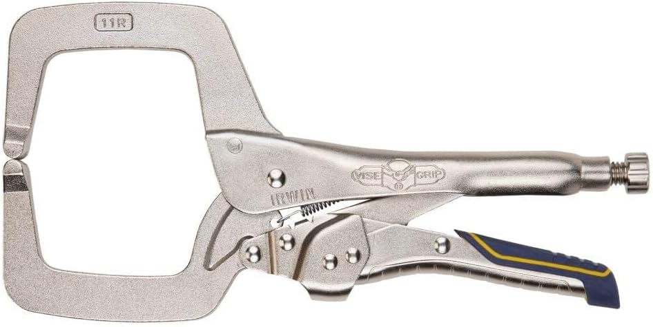 VISE-GRIP Welding Pliers, Fast Release, C-Clamp Locking, 11-Inch (IRHT82584)