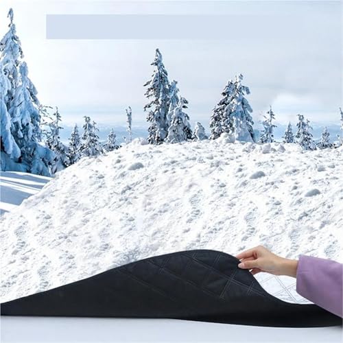 Couverture de pare-brise d'hiver robuste en matériau composite épais