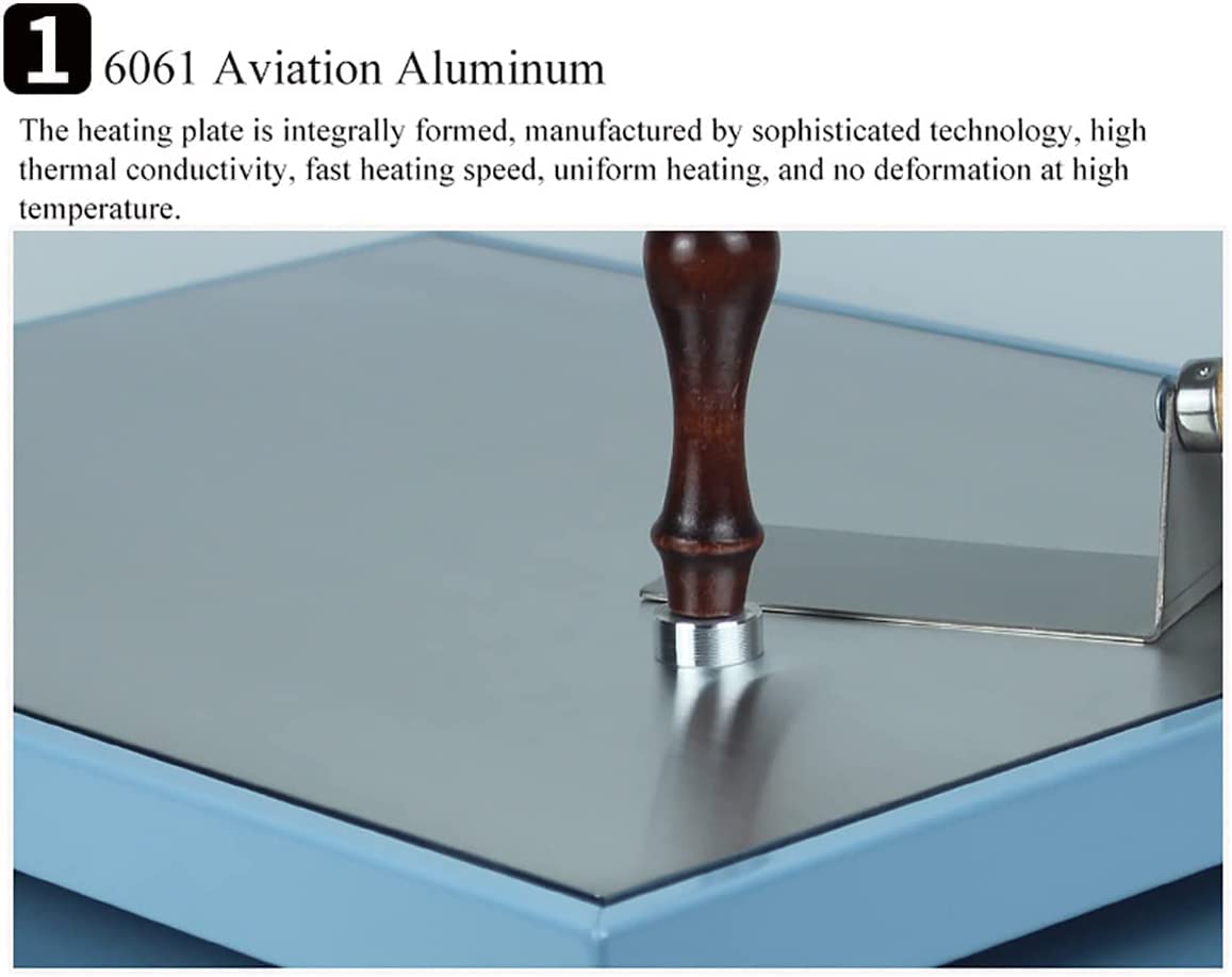 Máquina de envasado al vacío de Alimentos de sobremesa Manual de 1300 W, máquina de Envoltura, máquina de Sellado térmico de sobremesa para cocinas domésticas y com,
