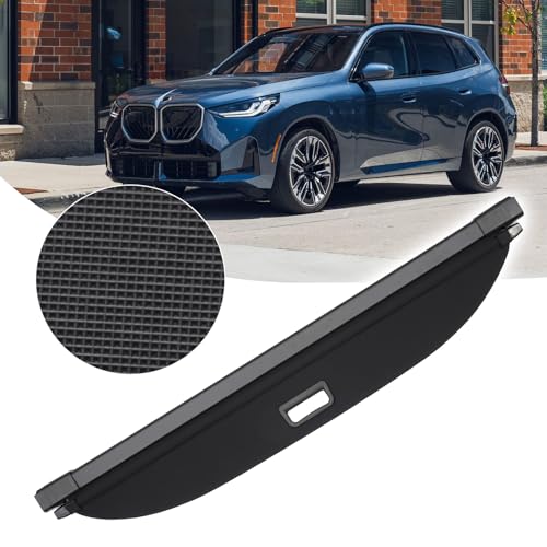 Powerty Retractable Cargo Cover for 2025 2026 BMW X3, Canvas Texture Trunk Cover Privacy Screen Rear Security Shade for BMW X3 Accessories by Powerty - Image 9
