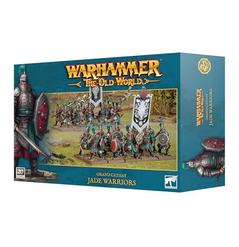 Warhammer The Old World Grand Cathay Jade Warriors figurines modulables en plastique