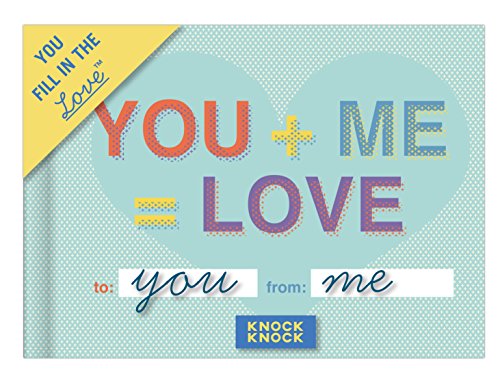 Image of Knock Knock You + Me = Love Fill in the Love Journal (50250)
