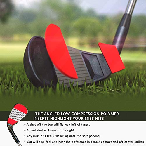 iS1 Golf Swing Trainer- Center Contact Trainer & Golf Training Aid to Improve Your Ball-Striking & Boost Your Driving Distance- Golf Swing Training Aid & Impact Trainer for Men & Women - Thumbnail 3