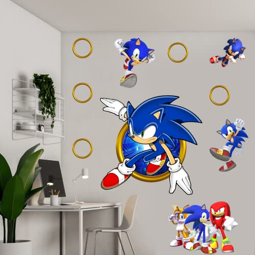 Hedgehog Wall Decals For Baby Girls Kids Nursery Bedroom Wall Decor Realistic Poster Mural Removable Self-Adhesive Party Wall Decoration Gift (15.7 In X 31.5 In） #TOP3