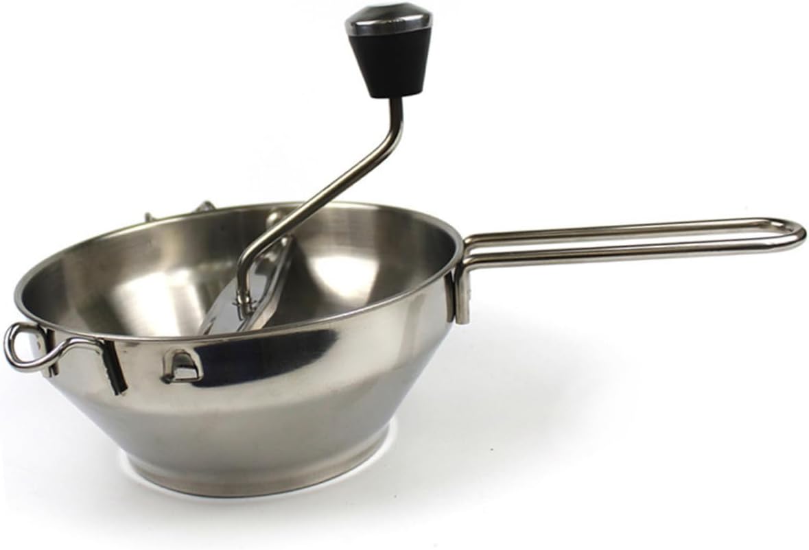 Garneck High-grade Stainless Steel Food for Cooking Versatile Jam Making Tool for Fruits and Vegetables Easy to Clean Ergonomic Design for Homemade Purees and Sauces