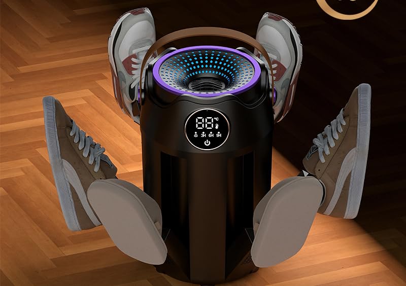 Secador eléctrico para calzado portátil y silencioso miniatura 6