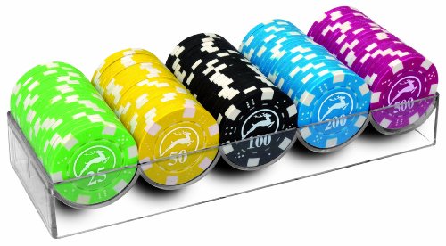 Modiano Set 100 Chips da 14g in 5 Colori - valori