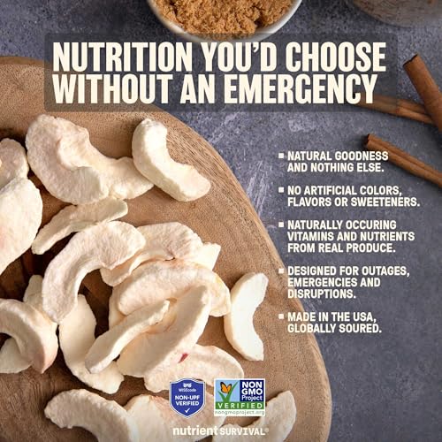 Freeze-Dried Apples Sliced Can