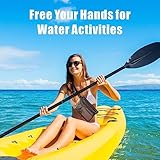 F-color Waterproof Fanny Pack - Cruise Essentials 2026 - Waterproof Pouch with Adjustable Waist Strap, Triple Zipper Roll-Top Dry Bag for Phone, Keep Passport Valuables Dry for Beach Kayaking Boating