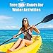F-color Waterproof Fanny Pack - Cruise Essentials 2026 - Waterproof Pouch with Adjustable Waist Strap, Triple Zipper Roll-Top Dry Bag for Phone, Keep Passport Valuables Dry for Beach Kayaking Boating