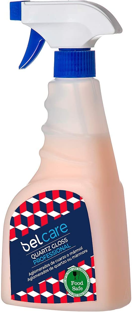 Abrillantador para Encimera de Silestone y Compac, para Superficies de Cuarzo, Producto para Limpiar, Pulir, Quita Manchas, Efecto Brillo 500 ml