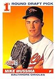 Mike Mussina baseball card rookie 1991 Score #383 (Baltimore Orioles)
