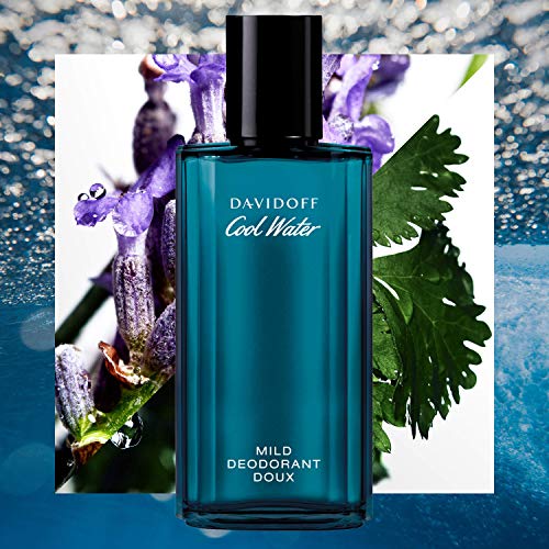 Cool Water By Davidoff For Men. Mild Deodorant Spray 2.5 Ounce, 1 Count #TOP3