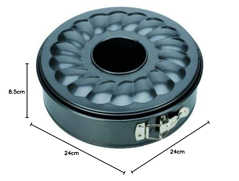 Tescoma 623286 Delicia Tortiera Apribile 2 Fondi, Diametro 24 cm