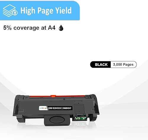 Miniatura 3 de Cartucho de tóner compatible B215 B205 B210 106R04347 de alta capacidad de 3000 páginas para impresoras Xerox B205 B210 B215 B205NI B205MFP B210DNI