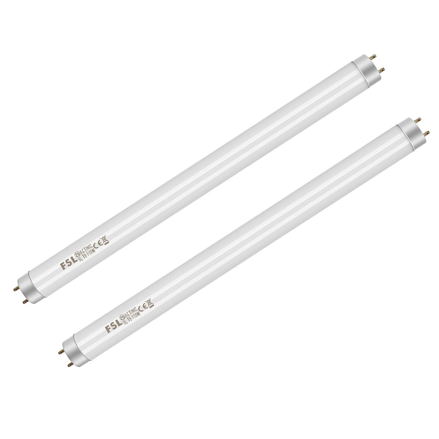 YHRY T8 F15W Fly Killer Replacement Bulbs, 13in UV Tubes for 15/30 W Fly Insect Killer,Bug Zapper Replacement UV Lamp Bulb Light Tube for 40W Electronic Bug Zapper