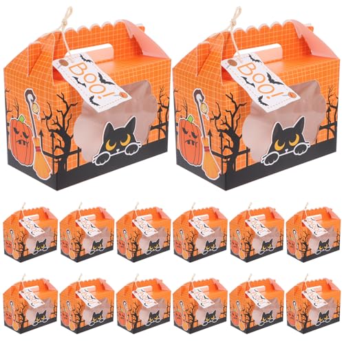 Boîtes à Bonbons Halloween Alipis pour Éviter la Décoloration des Sachets