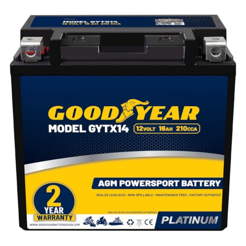 Goodyear GYTX14-12 Volt AGM