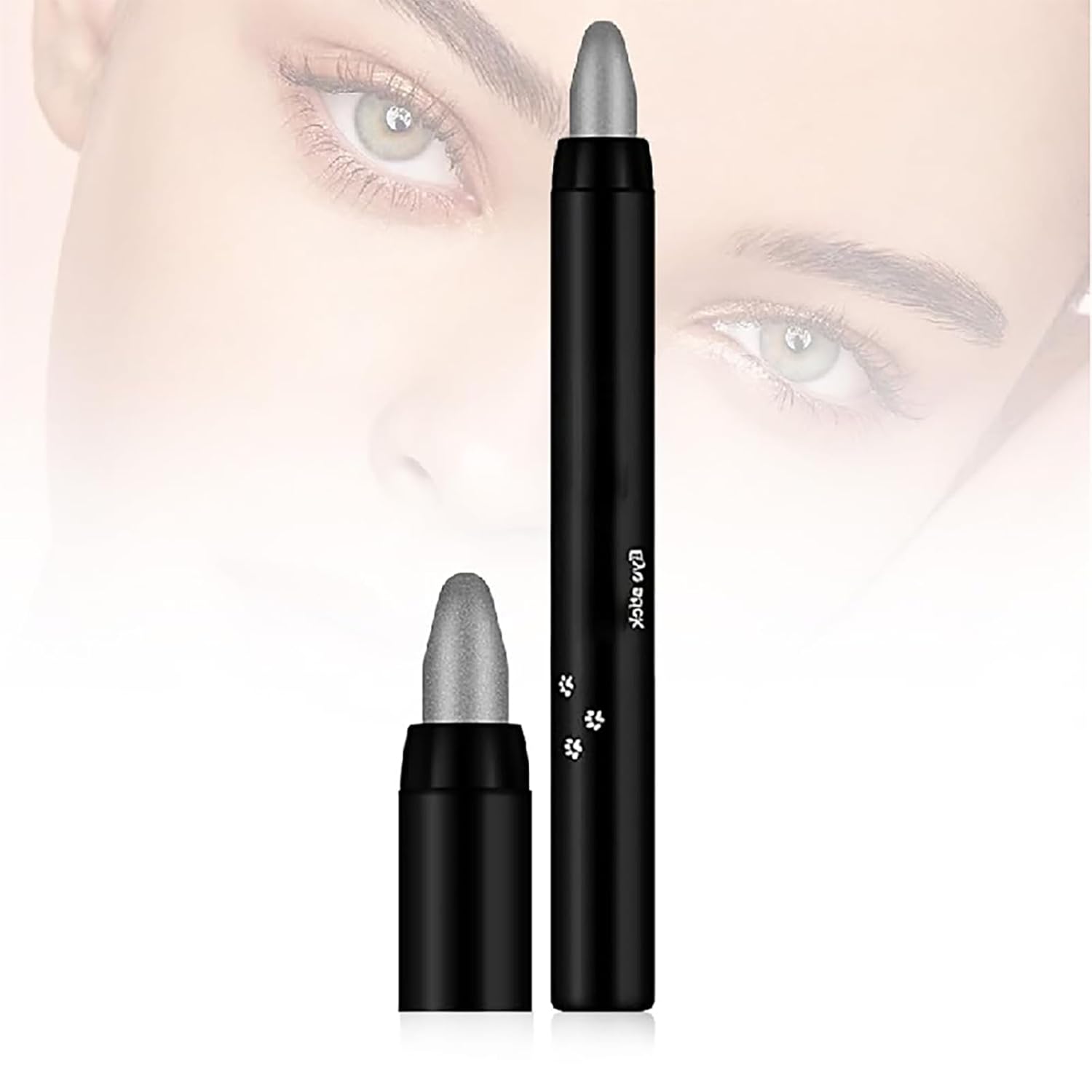 Eyeshadow Shimmer Stick, 16 Color Highlighter Eyeshadows Pencil Waterproof Glitter Eye Shadow Eyeliner Pen, Waterproof Eyeshadows Shimmer Stick Long Lasting Brightener Eyeshadow (16Pcs Multi-colored)