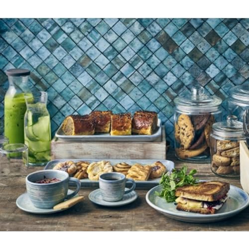 Genware Terra Porcelain Seafoam Coffee Cup, 285ml, CUP-PSF28, Pack of 6, 285 ml - Image 4