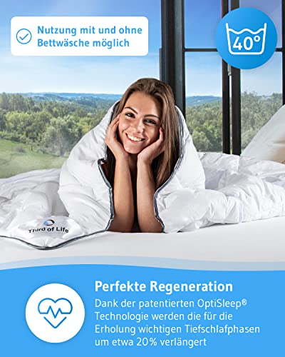 Sommerdecke Third of Life AERO ActiveClima 135 x 200 cm