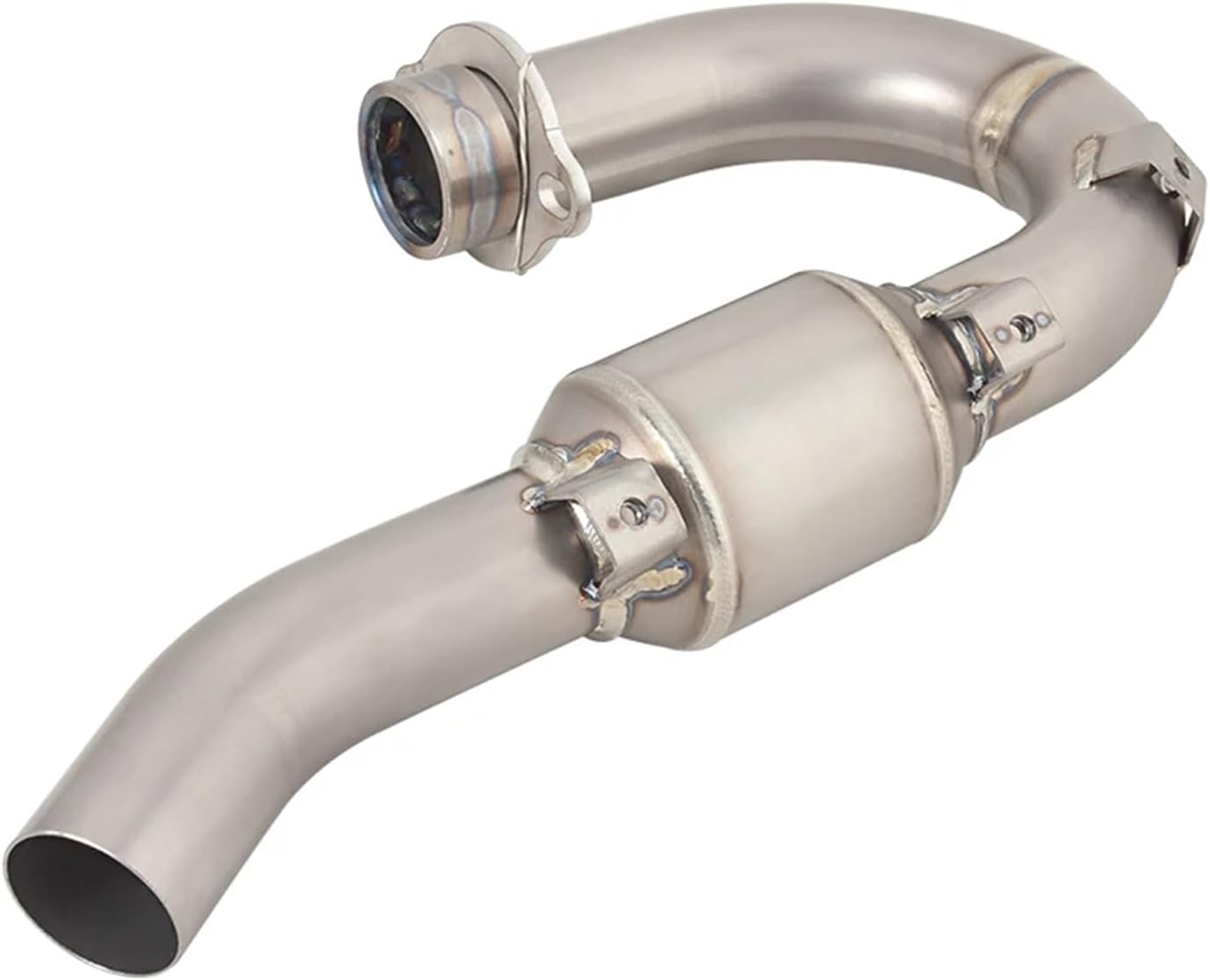 Front Pipe For Ya&maha WR450F 2007-2015 YZ450F 2007-2009 Header Link Tube Motorcycle Exhaust Titanium Alloy Connect Muffler Exhausts pipes