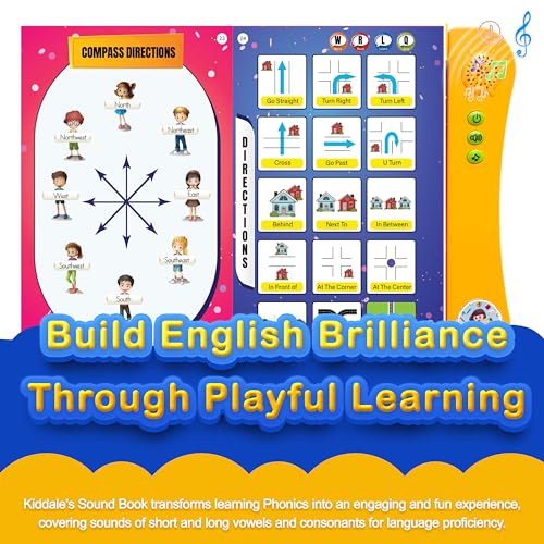 Image of Kiddale Dual 2‑in‑1 Combo: English Essentials & My First Krishna Interactive Sound Book Pack
