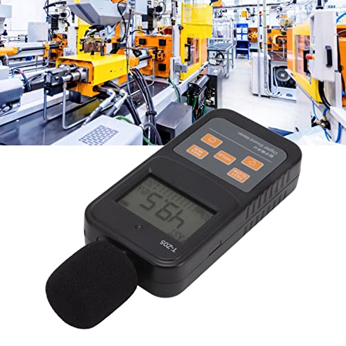 Geluidsdrukniveaumeter, 50dB Dynamisch Bereik 2 Weergavemodi Fabrieksgeluidsniveaumeter voor Snelwegen - Afbeelding 3