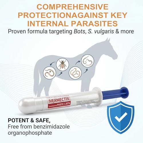 Horse Paste 1.87% 6 Pack Apple Flavor Syringe for Equine Use Only Up to 1250 LB — view 4