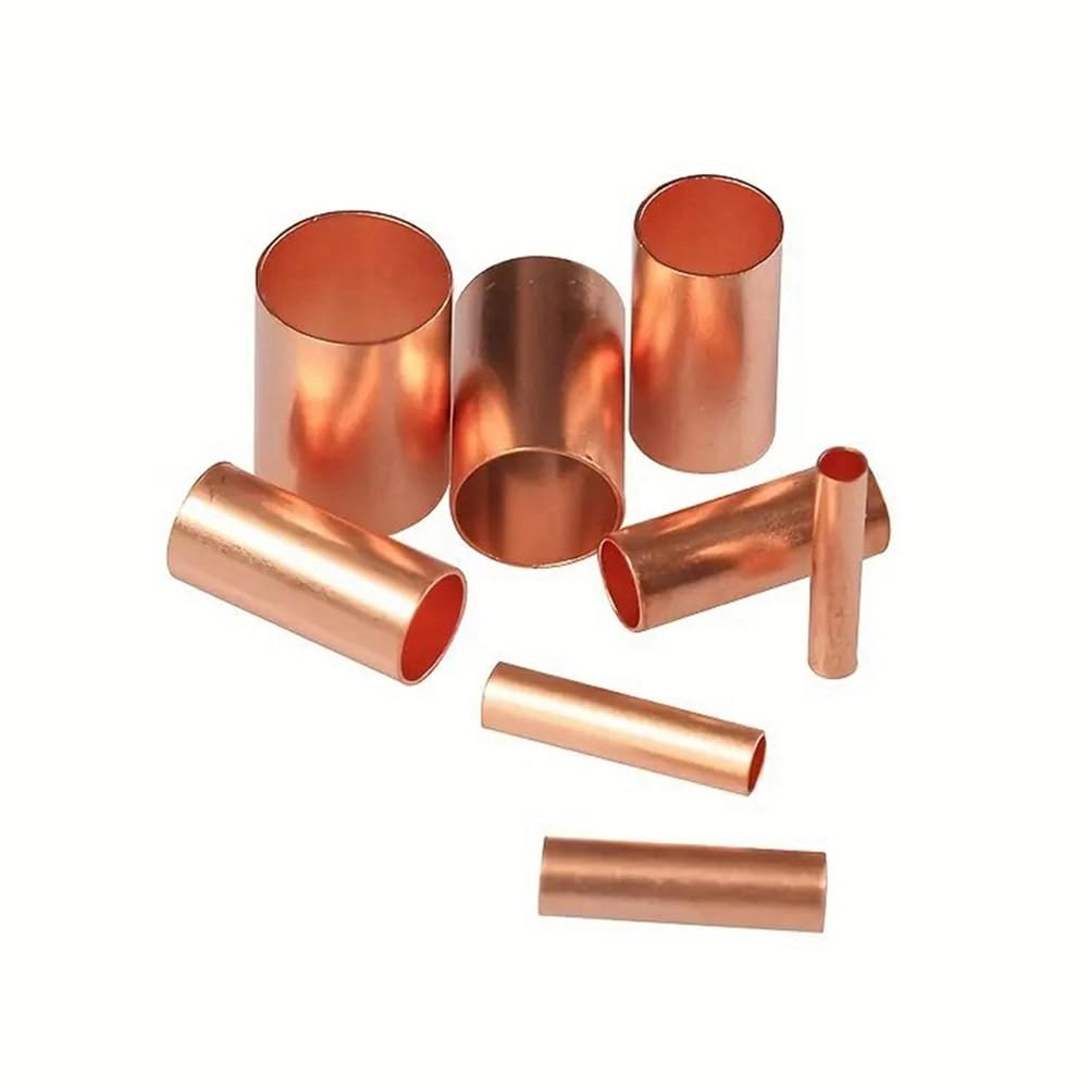 IMCCZONY 250pcs GT Copper Connecting Pipe Wire Joint Small Copper Tube Terminal Cable Lug Bootlace Ferrule Kit W/Crimping Pliers - Image 3