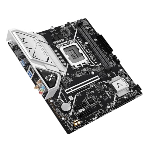 Image of ASUS B760M-AYW WiFi D4 II Intel B760 (LGA 1700) microATX mATX Motherboard, PCIe 5.0 x16 Support, Two M.2 Slots, DDR4, Realtek 2.5Gb Ethernet, Wi-Fi 6, HDMI, SATA 6 Gbps, Front USB 5Gbps, Aura Sync